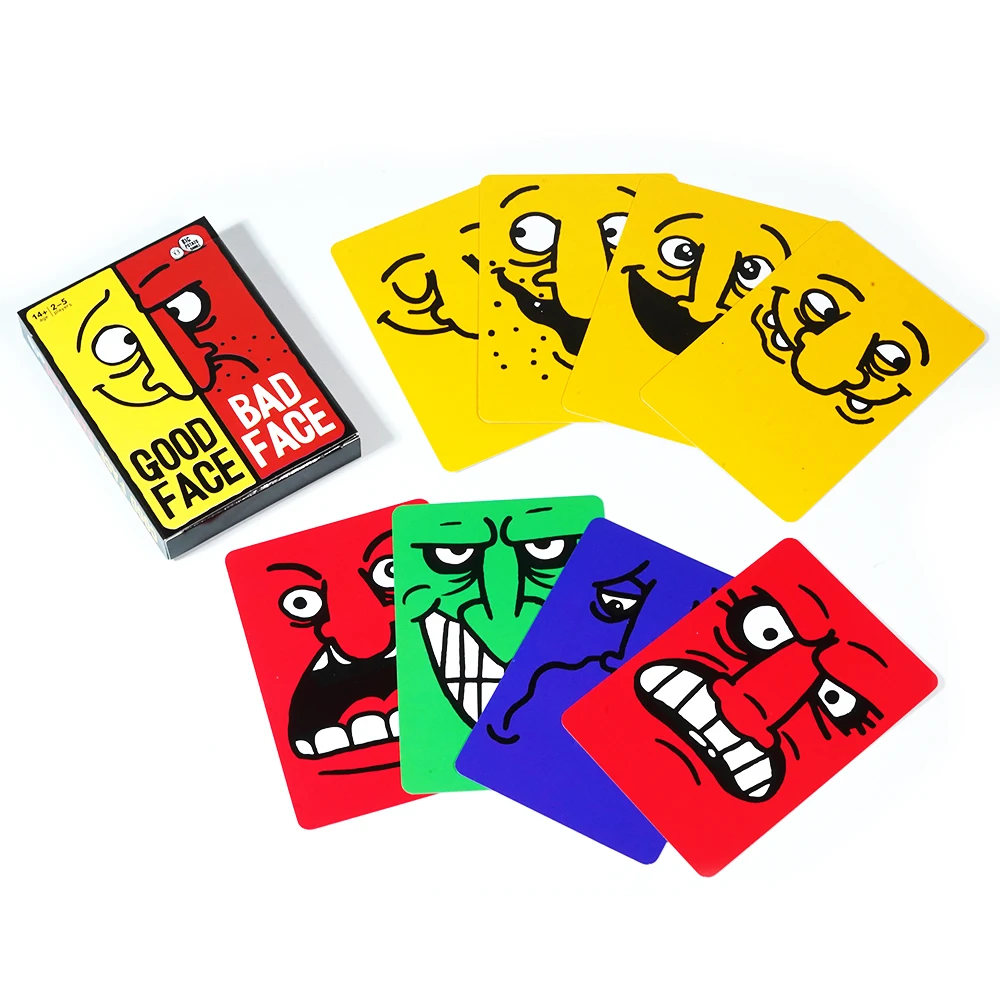 Party Games Good - เกมไพ่หน้าดีหน้าแย่ 2026 ใหม่ เกมปาร์ตี้สุดฮา เกมเดินทางสำหรับครอบครัว