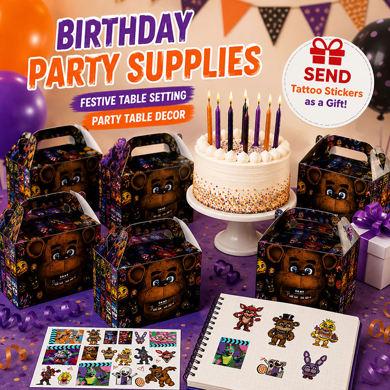 ชุดของขวัญธีม Five Nights At F - Party Games At Christmas บทวิจารณ์และราคา