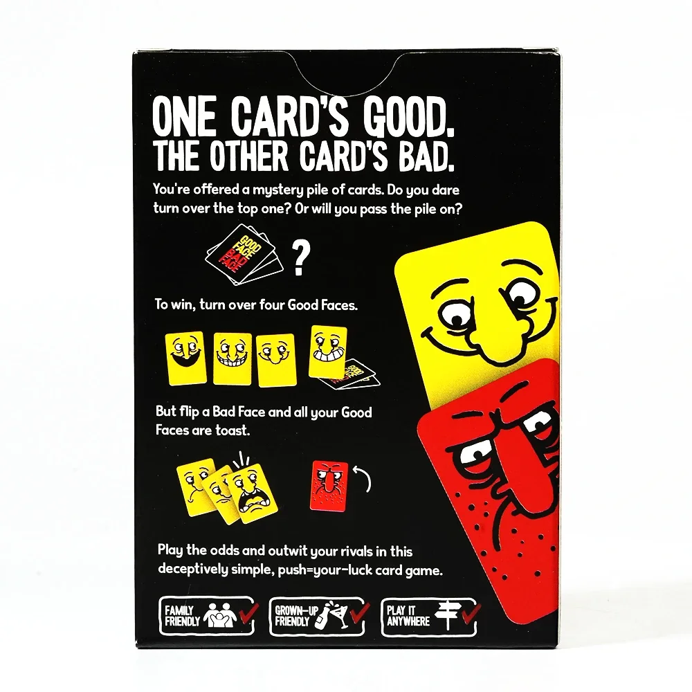 เกมไพ่หน้าดีหน้าแย่ 2026 ใหม่  - Party Games Good บทวิจารณ์และราคา