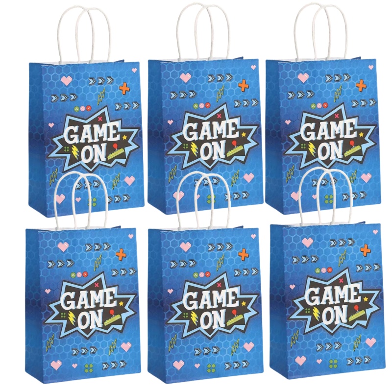 6/24 ชิ้นวิดีโอเกมธีมกระดาษบรร - Party Games Night บทวิจารณ์และราคา