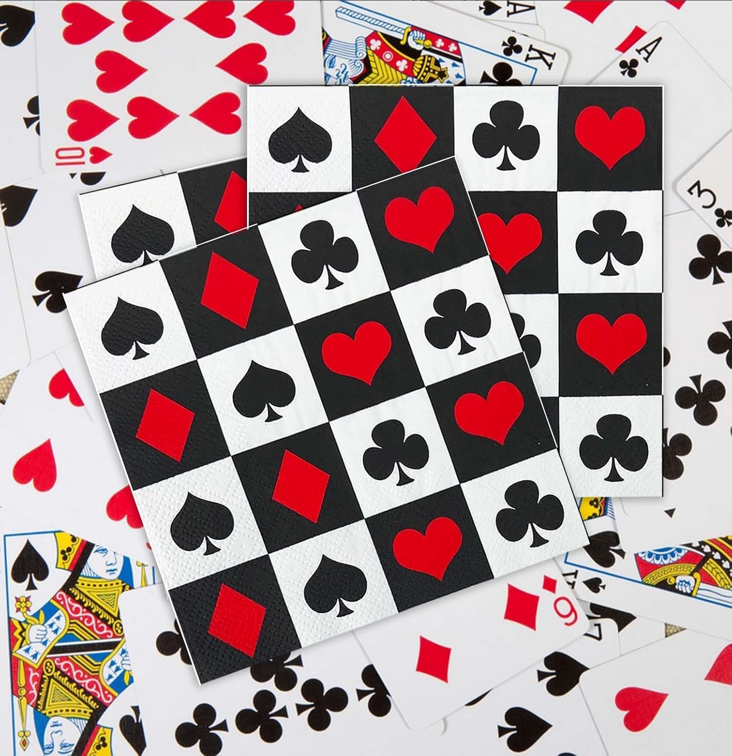 ผ้าเช็ดปากธีมคาสิโน 20/40/60/8 - Party Games Night บทวิจารณ์และราคา