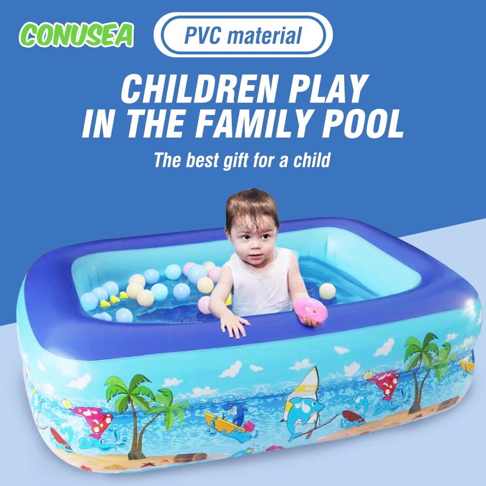 1M Baby Inflatable สระว่ายน้ํา - Party Games Kid Friendly บทวิจารณ์และราคา