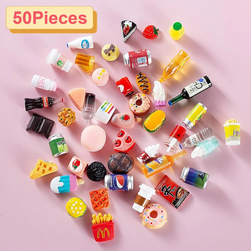 50 ชิ้น Miniature อาหารเครื่อง - Party Games You Can Play บทวิจารณ์และราคา