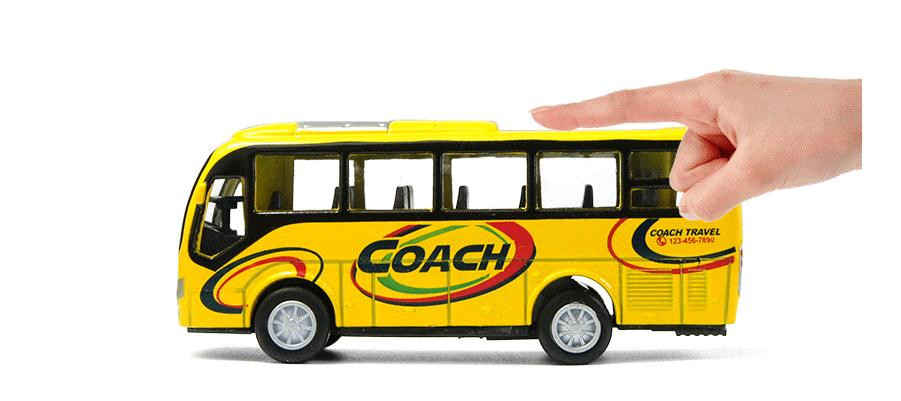 1: 64โลหะผสมรถบัสสองชั้นรุ่น,ส - Party Games Bus บทวิจารณ์และราคา