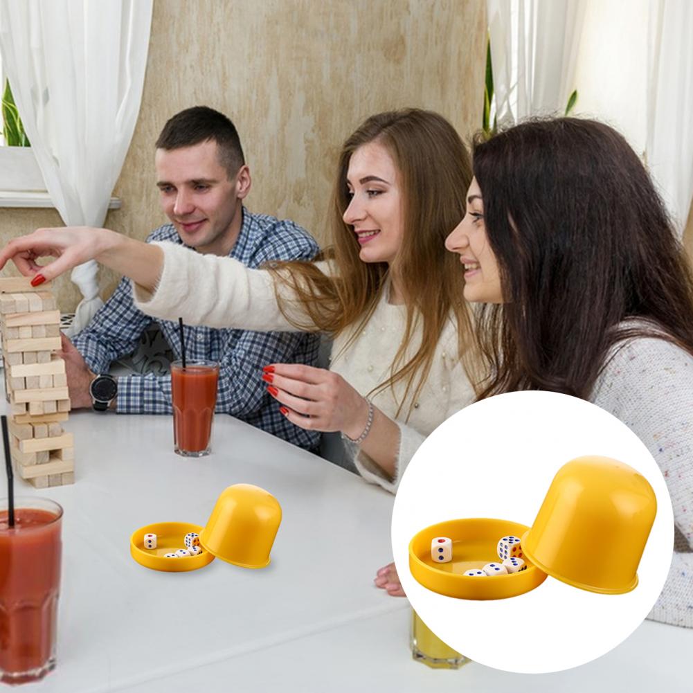 1 ชุดถ้วยลูกเต๋าฐาน 6 Dot ลูกเ - Party Games No Equipment บทวิจารณ์และราคา